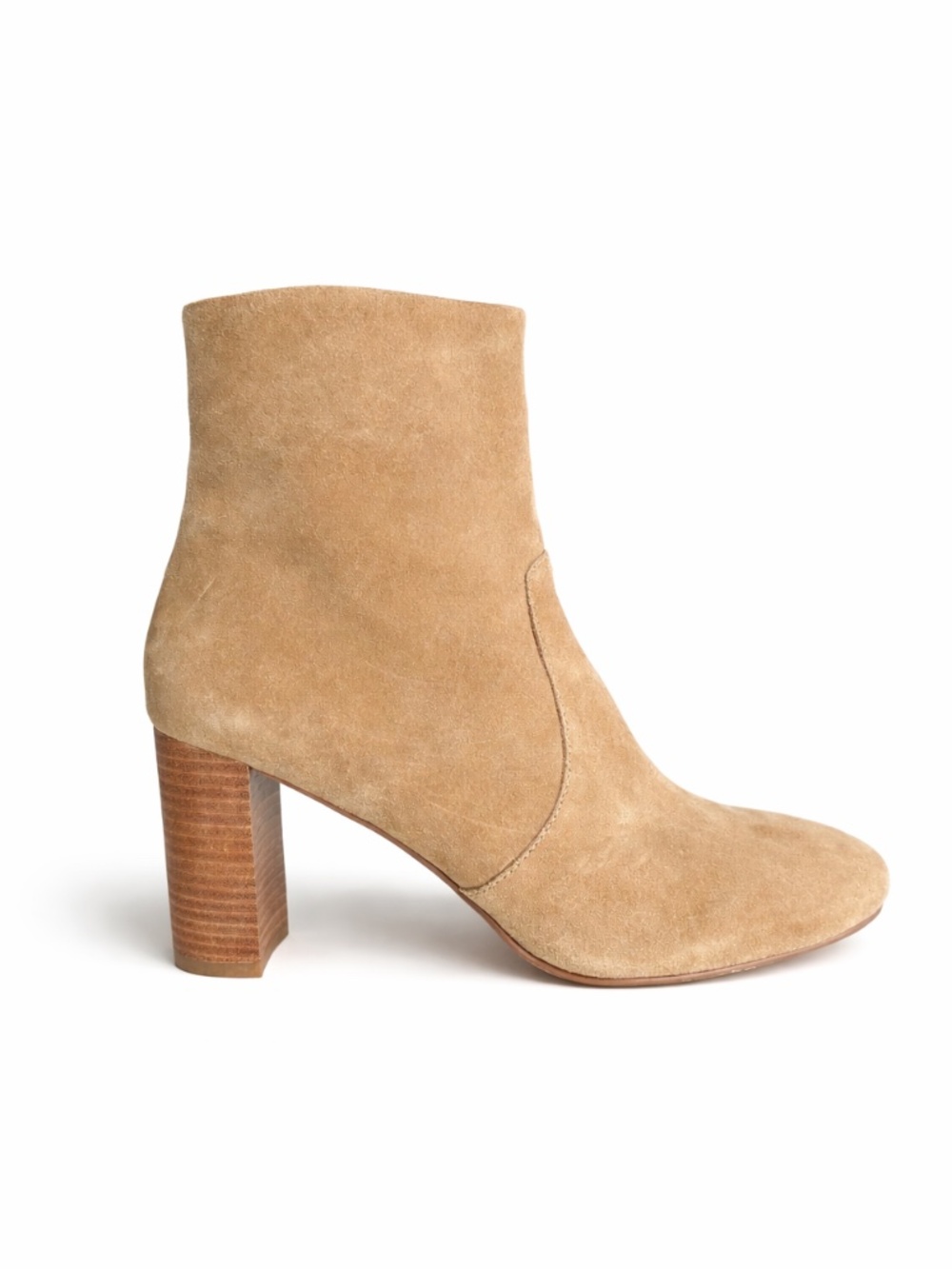 Jeffrey Campbell NWOT Camel Suede Priana Bootie sz 9